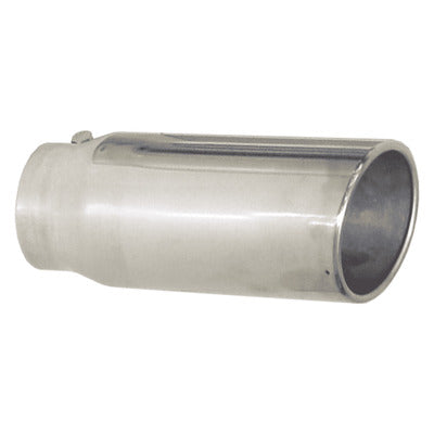 Pypes Exhaust Tip 4in x 5in 12in L Polished Bolt-on EVT405