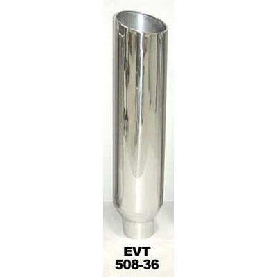Pypes Exhaust Stack 5in x 8in 36in L Polished EVT508-36