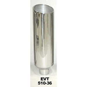 Pypes Exhaust Stack 5in x 10in 36in L Polished EVT510-36