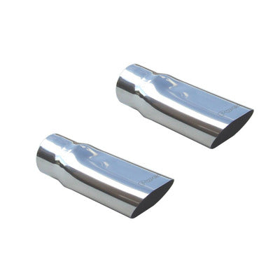 Pypes Exhaust Tips Slip Fit 2.5in to 3.5in Pair EVT54