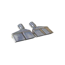 Pypes Exhaust Tips Slip Fit 3in Dual Rectangle Slant EVT88