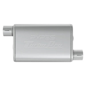 Pypes Turbo Pro Muffler 2.5in Offset In/Out MVT10