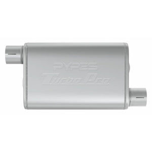 Pypes Turbo Pro Muffler 3.0in Offset In/Out MVT16