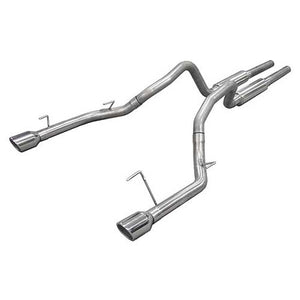Pypes 11- Mustang 3.7L 2.5in Cat Back Exhaust System SFM79