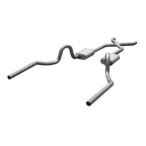 Pypes 2.5" Crossmember Back with X-Pipe System SGA10R for 64-72 A-Body