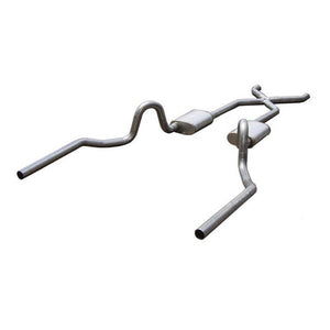 Pypes Crossmember Back Exhaust 2.5in SGA10T - 64-72 A-Body