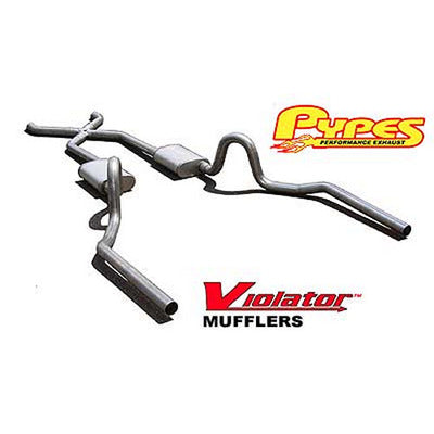 Pypes 64-72 GM A-Body Crossmember Back Exhaust Kit SGA10V