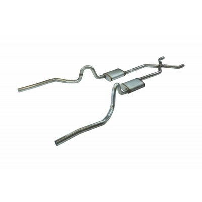 Pypes 70-71 Pontiac GTO Crossmember Back Exhaust Kit SGA12S