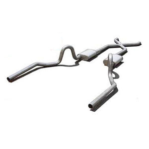 Pypes 64-72 A-Body 3in Stainless Exhaust System w/X-Pipe SGA13S