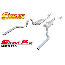 Pypes 64-72 GM A-Body 2.5in Crossmember Back Exhaust SGA30S