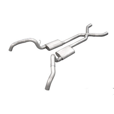 Pypes 67-69 Camaro 3in Crossmember Back Exhaust SGF63R