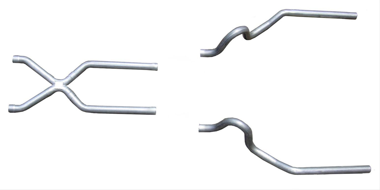 Pypes 1964-1972 GM A-Body 2.5in Crossmember Back Exhaust SGA10