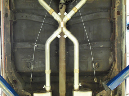 Pypes 1964-1972 GM A-Body 2.5in Crossmember Back Exhaust SGA10