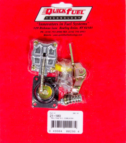 Quick Fuel Technology Accelerator Pump Kit 50cc (2300-4150 styles) 21-103QFT