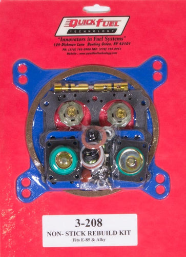 Quick Fuel Technology Carburetor Rebuild Kit Holley 4150/Quick Fuel Alcohol/E85 3-208QFT