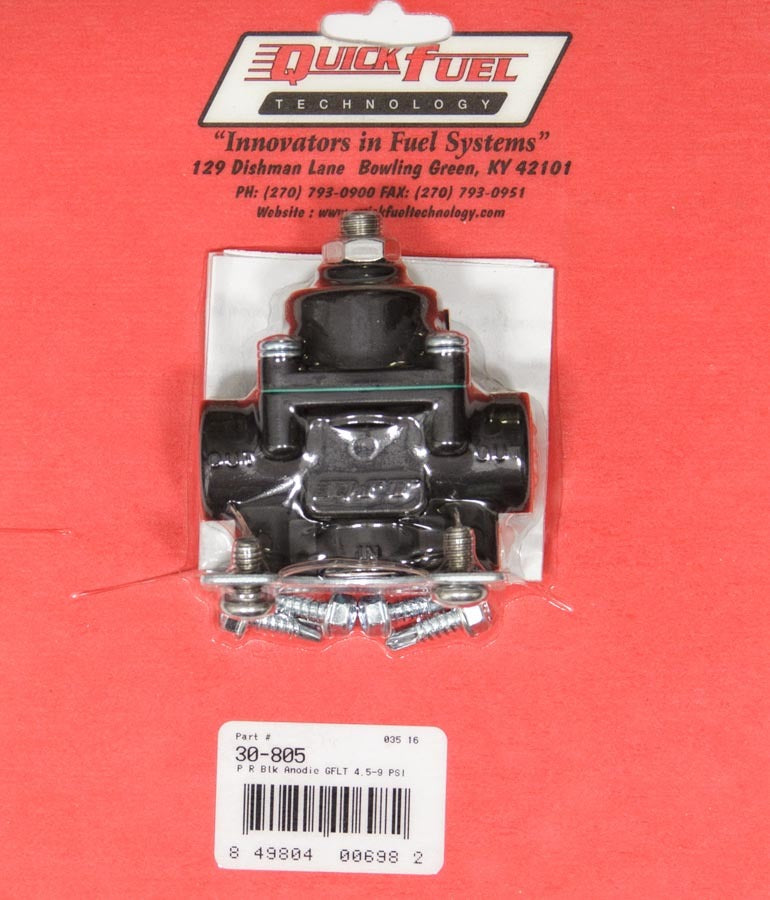 Quick Fuel Technology Fuel Pressure Regulator Methanol 30-805QFT