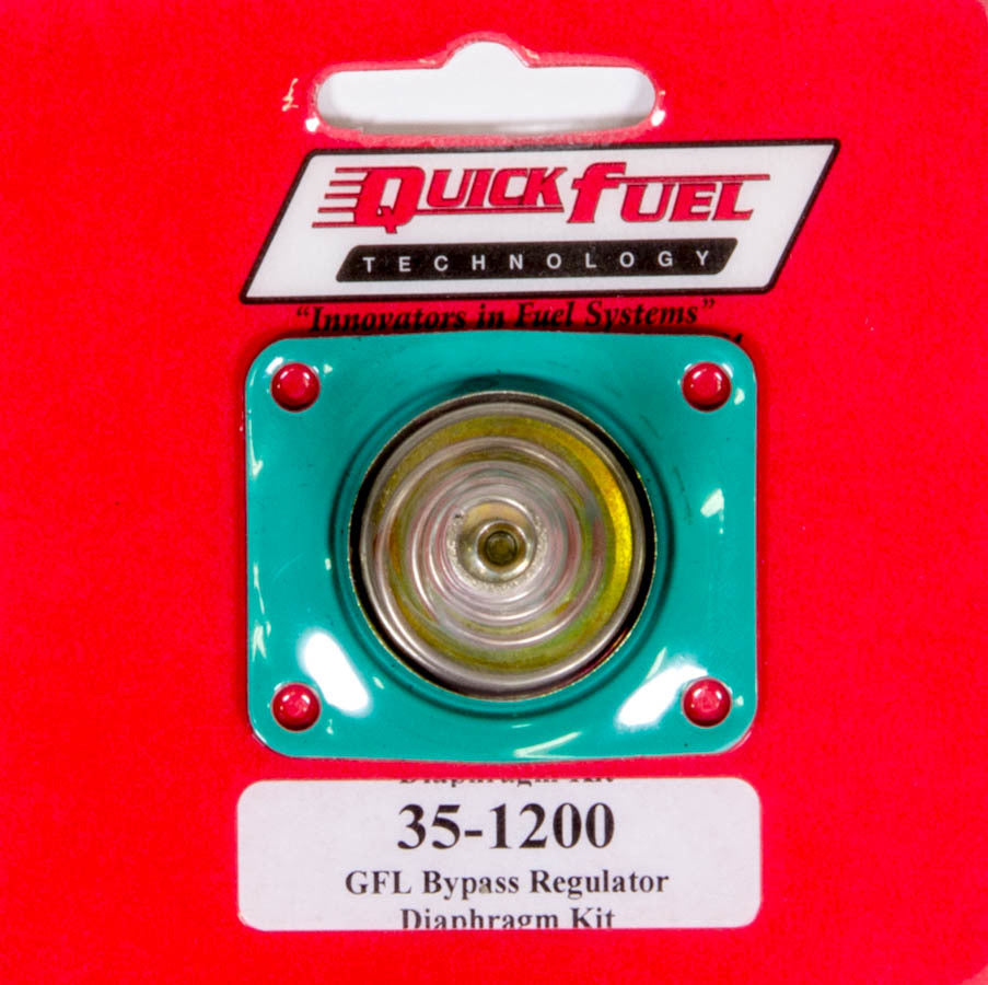 Quick Fuel Technology GFLT Bypass Pressure Regulator Diaphram 35-1200QFT