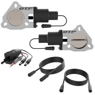 Quick Time Performance Dual 3.00 Inch Electric Cut-out Valves