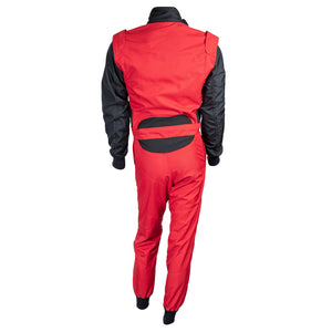 Zamp ZK-40 Youth Kart Race Suit - Red (back)