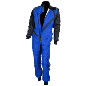 Zamp ZK-40 Youth Kart Race Suit - Blue (open)