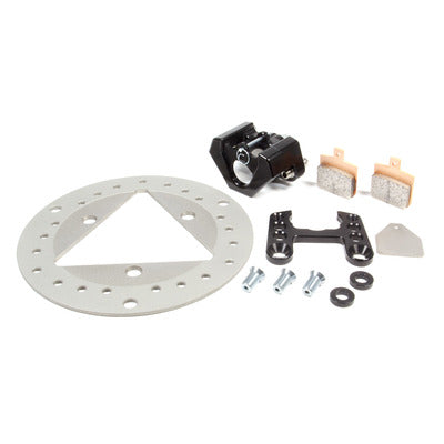 Ultra-Lite Left Front Brake Kit TI Rotor Black 410-7200B