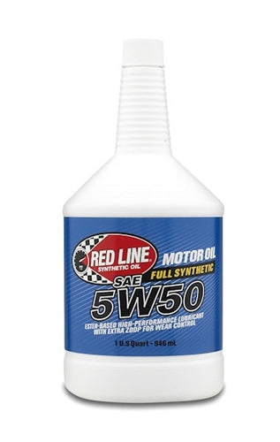 Red Line 5W50 Synthetic Motor Oil 11604