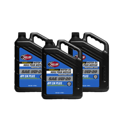 Red Line Pro-Series Synthetic 5w20 Oil - 5 Quart Bottle (Case of 3)