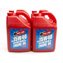 Red Line 15W40 Synthetic Diesel Motor Oil - Case of 4 Gallons