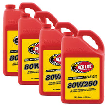 Red Line 80W250 GL-5 Gear Oil - Case of 4 Gallons