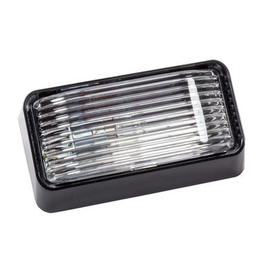 Bargman RV Trailer Porch Light Lens #78 Clear with Black Base