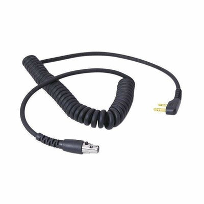 Rugged Radios Headset Coil Cord for Icom 2-Pin Handheld Radio