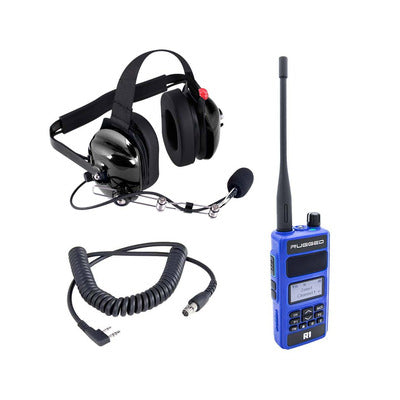 Rugged Radios Crew Chief / Spotter Headset and Radio Package