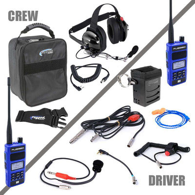 Rugged Radios Radio System Complete Team NASCAR R1 UHF/VHF