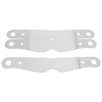 Racing Optics 10204CP - 2 mil Perimeter Seal Laminated Tearoffs XStack™ 10 (Clear) - Simpson RX, Super Bandit, Diamondback, Raider