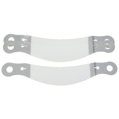 Racing Optics 10208CP - 2 mil Perimeter Seal Laminated Tearoffs XStack™ 10 (Clear) - Bell 287, Zamp, RJS