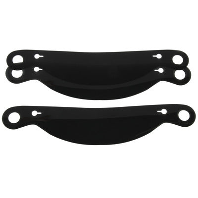 Racing Optics 10230S - 4 mil Tearoffs - 3 (Smoke) - Impact Vapor, Charger, Scorpion