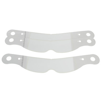 Racing Optics 10231CP - 2 mil Perimeter Seal Laminated Tearoffs XStack™ 10 (Clear) - Impact Champ, Nitro, Super Cyc