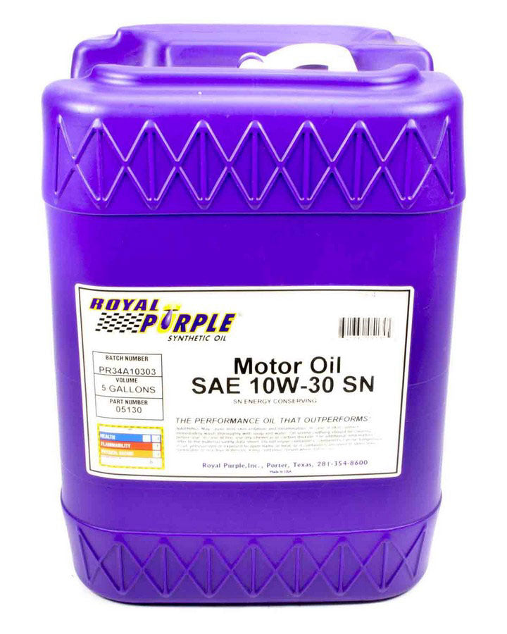 Royal Purple Synthetic Motor Oil 5Gal 10W30