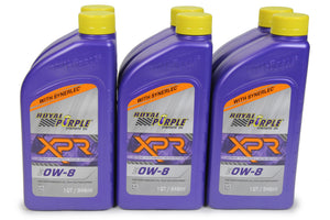 Royal Purple 0w8 XRP Racing Oil Case 6x1 Quart