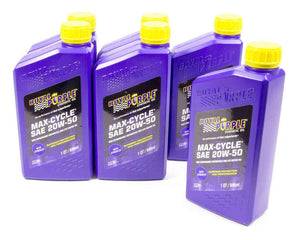 Royal Purple 20w50 Max Cycle Oil Case 6x1 Quart