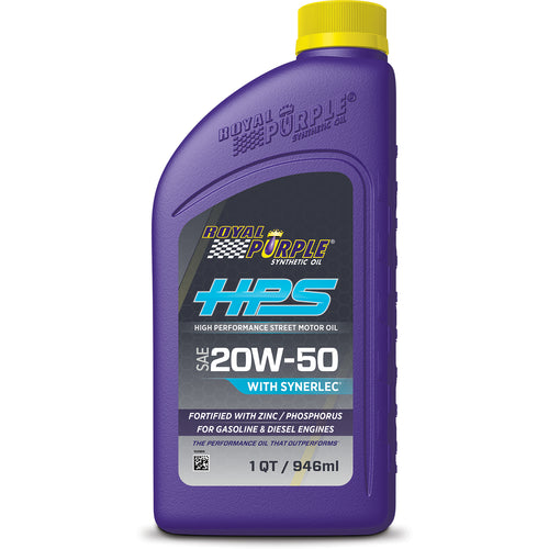 Royal Purple 20w50 HPS Multi-Grade Oil 1 Quart