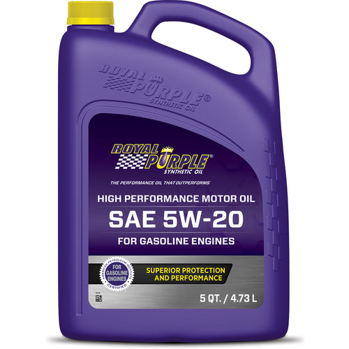 Royal Purple 5w20 Multi-Grade SAE Oil 5 Quart Bottle