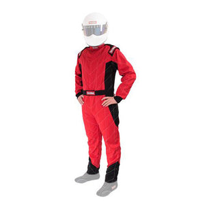 RaceQuip Chevron-1 FRC SFI-1 Race Suit - Red