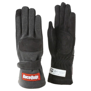 RaceQuip 355 2-Layer Race Glove - Black
