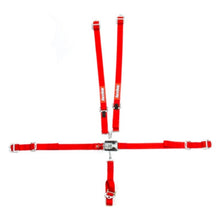 RaceQuip 5-Pt Jr Latch and Link Harness - Red
