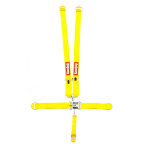 RaceQuip 5-Pt Latch and Link Harness - Yellow