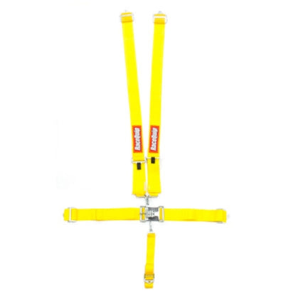 RaceQuip 5-Pt Latch and Link Harness - Yellow