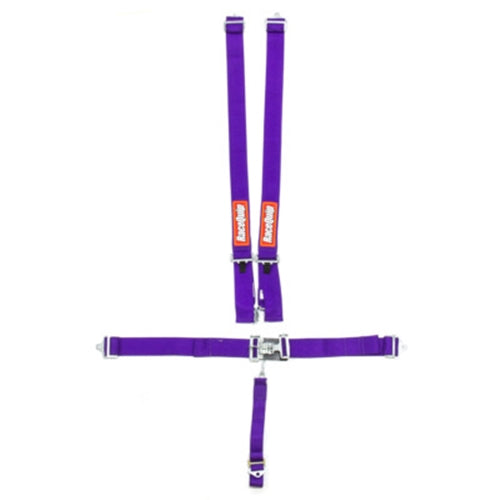 RaceQuip 5-Pt Latch and Link Harness - Purple