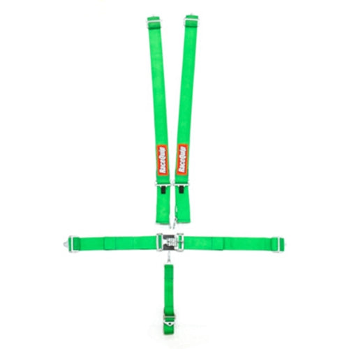 RaceQuip 5-Pt Latch and Link Harness - Green