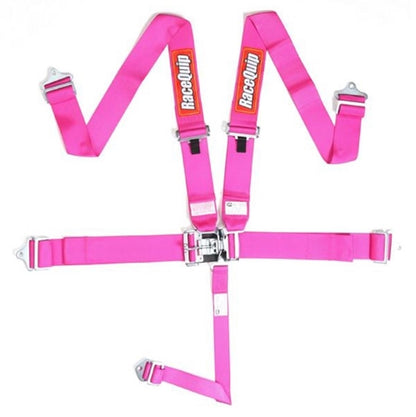 RaceQuip 5-Pt Latch and Link Harness - Pink